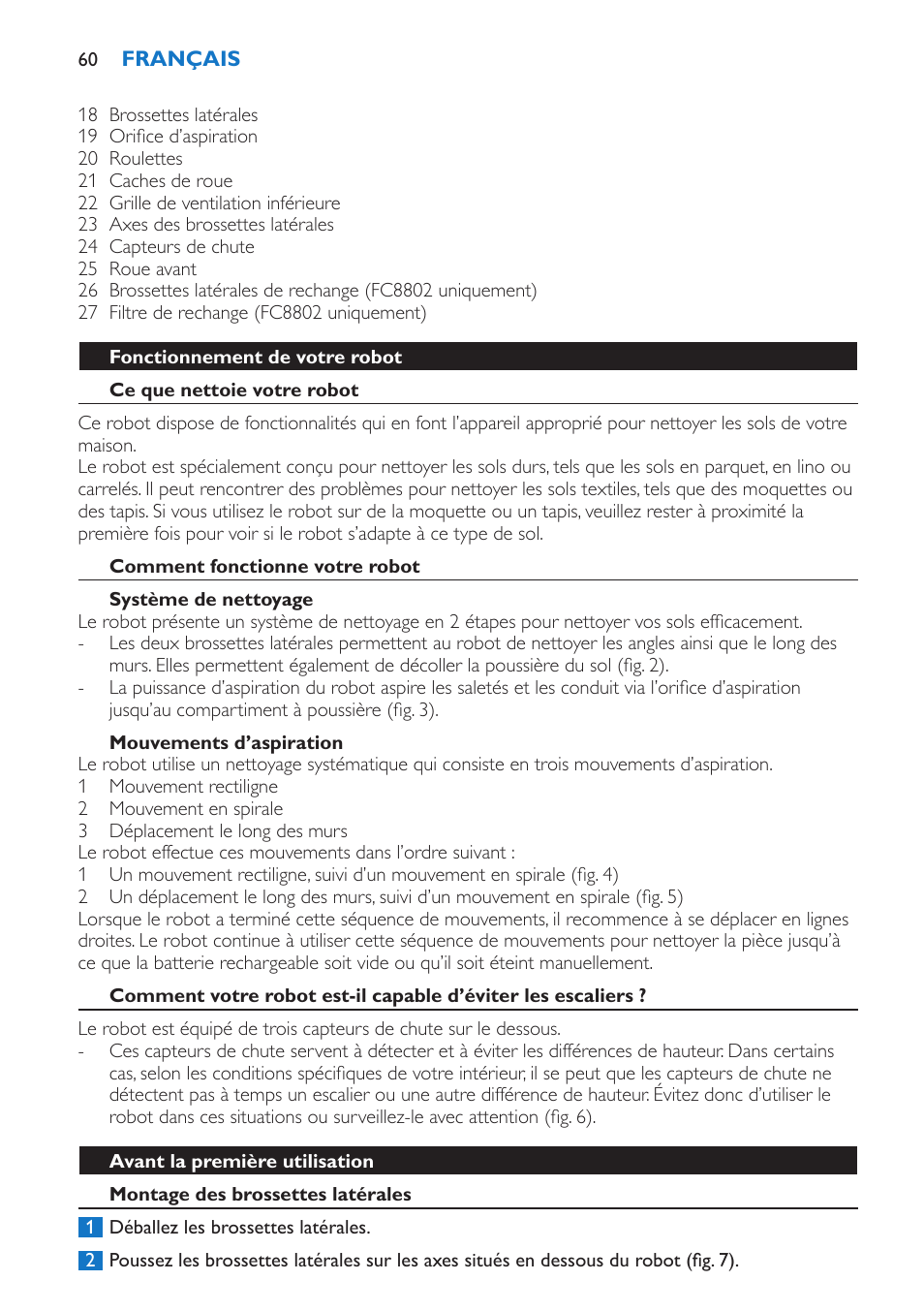 Philips FC8802 User Manual | Page 60 / 124