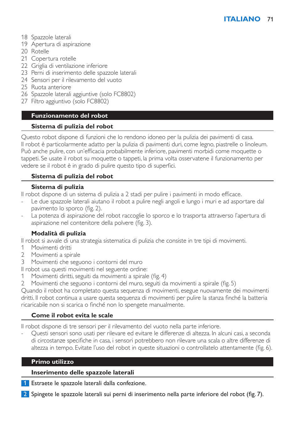 Philips FC8802 User Manual | Page 71 / 124