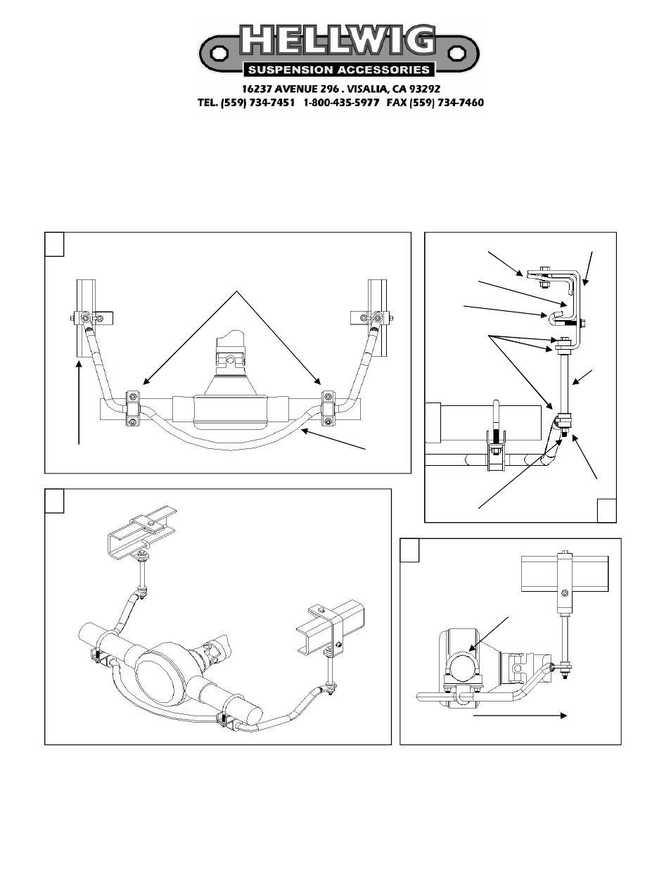 Hellwig Sway Bar 7810 User Manual | 3 pages