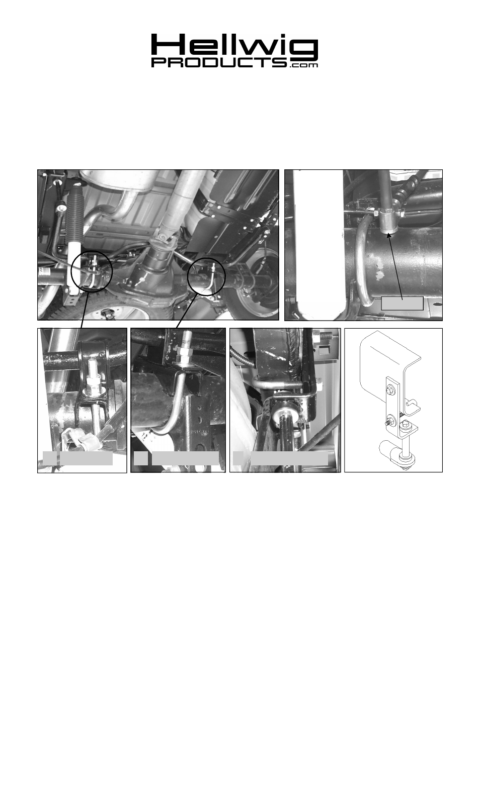 Hellwig Sway Bar 7856 User Manual | 1 page