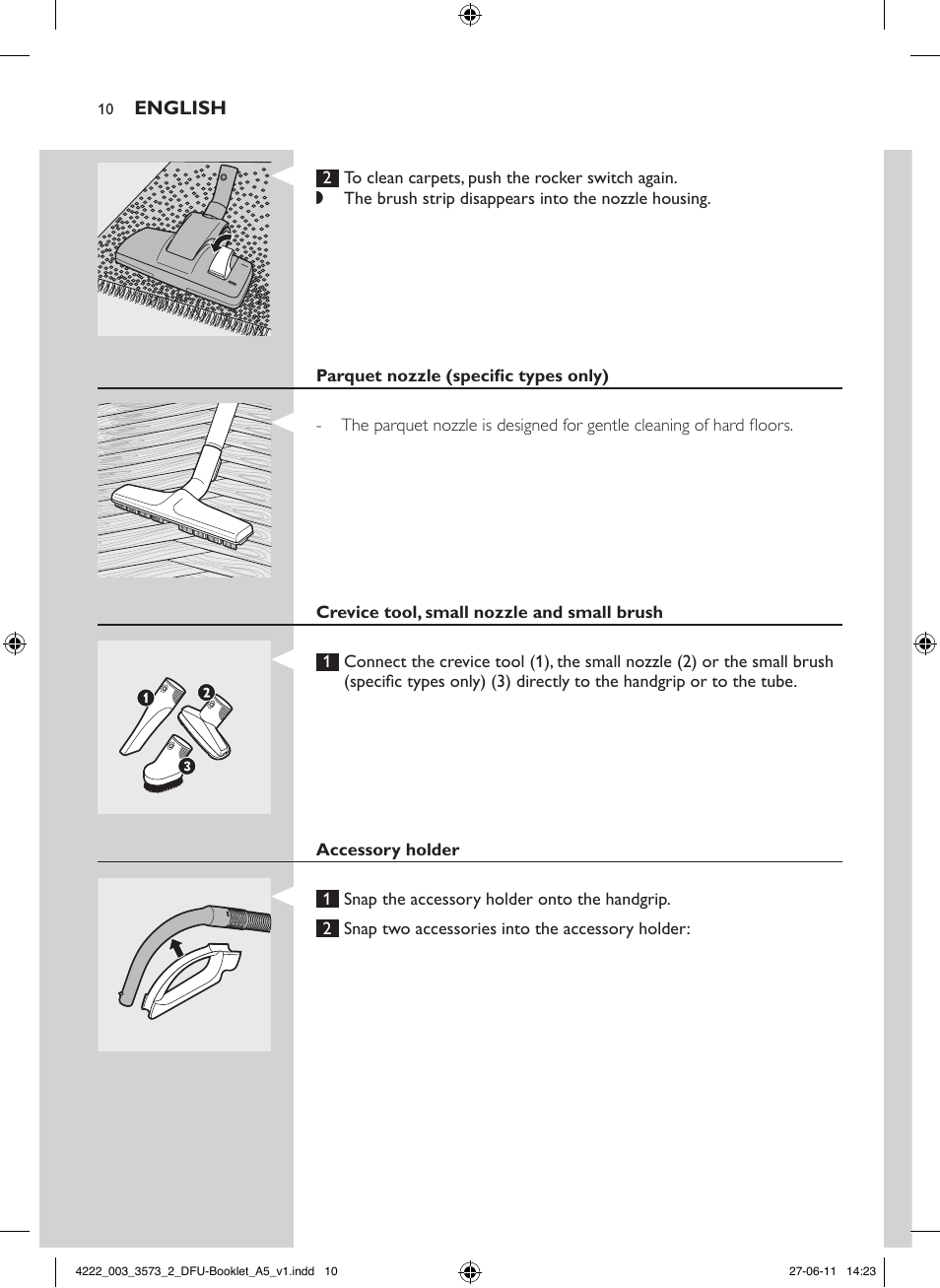 Philips FC9210 User Manual | Page 10 / 240