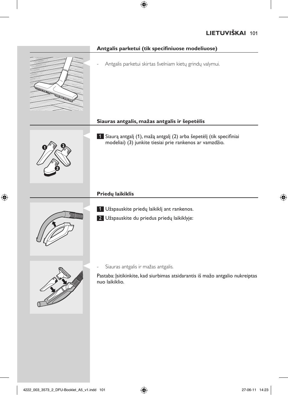 Philips FC9210 User Manual | Page 101 / 240
