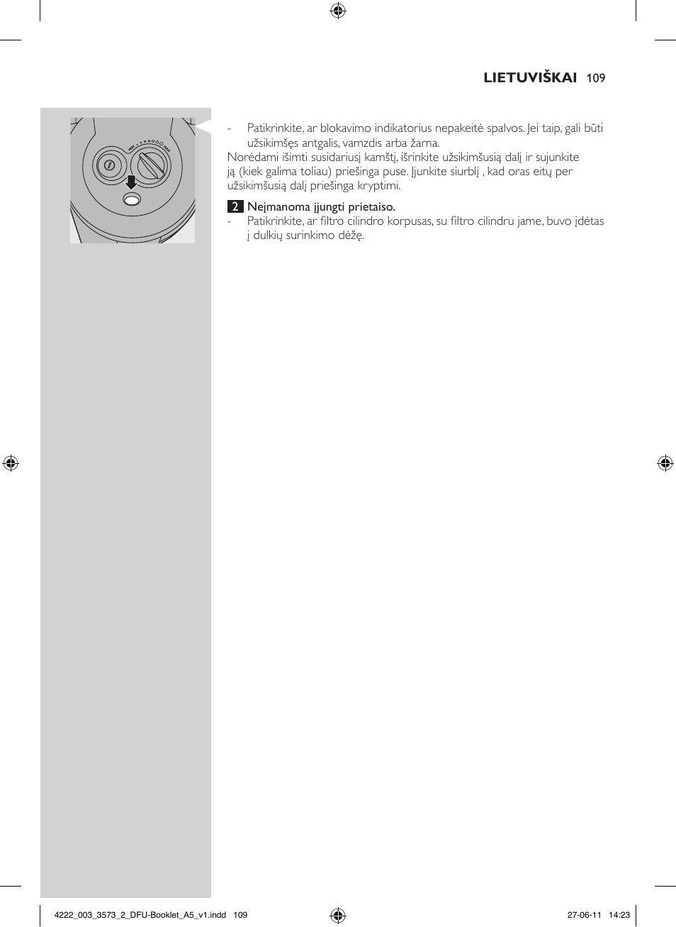 Philips FC9210 User Manual | Page 109 / 240