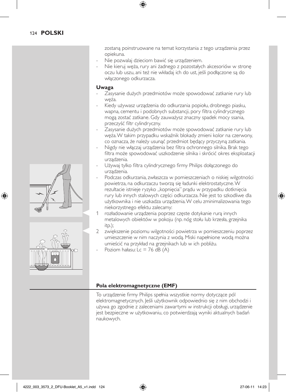 Philips FC9210 User Manual | Page 124 / 240