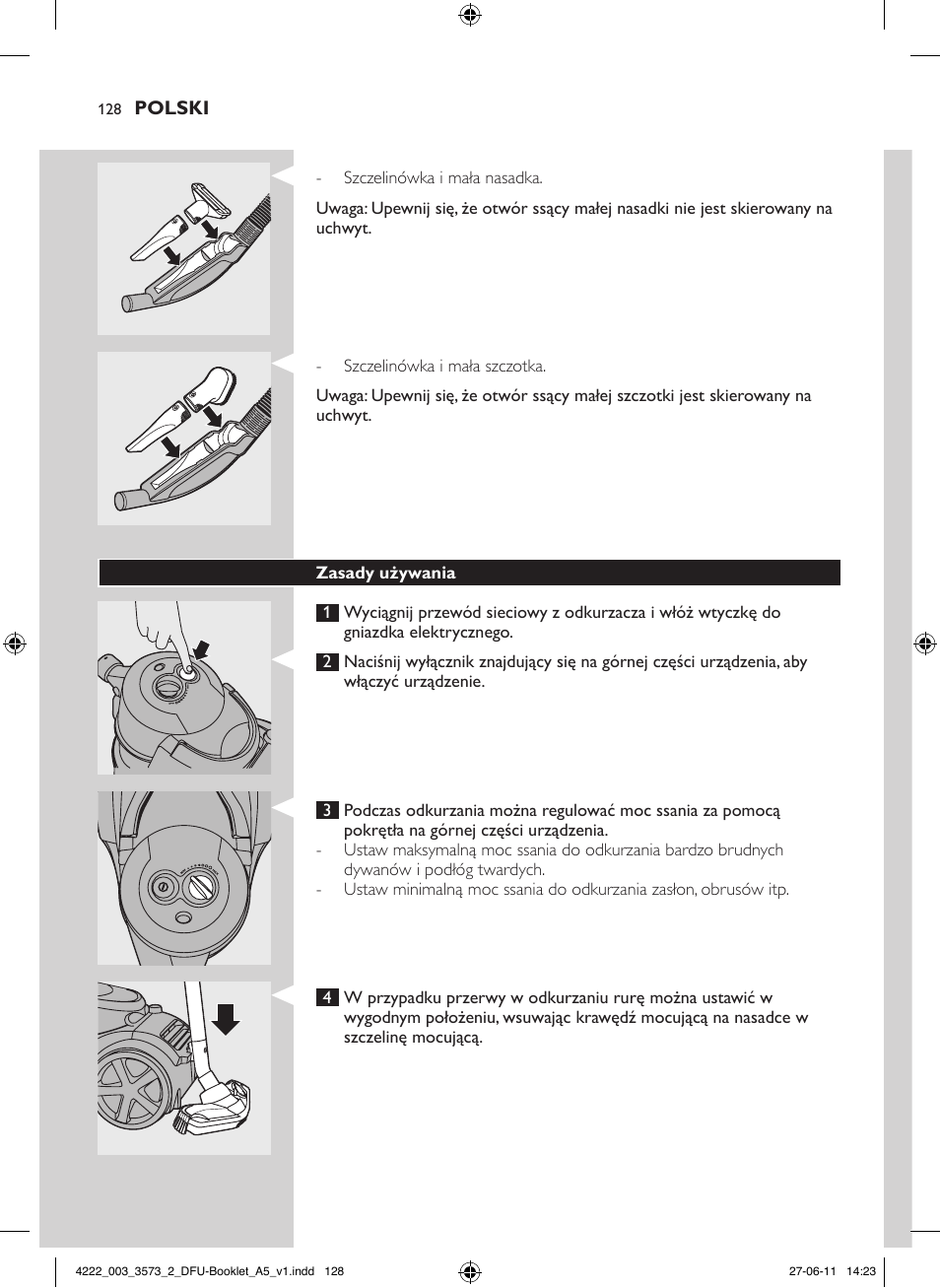 Philips FC9210 User Manual | Page 128 / 240