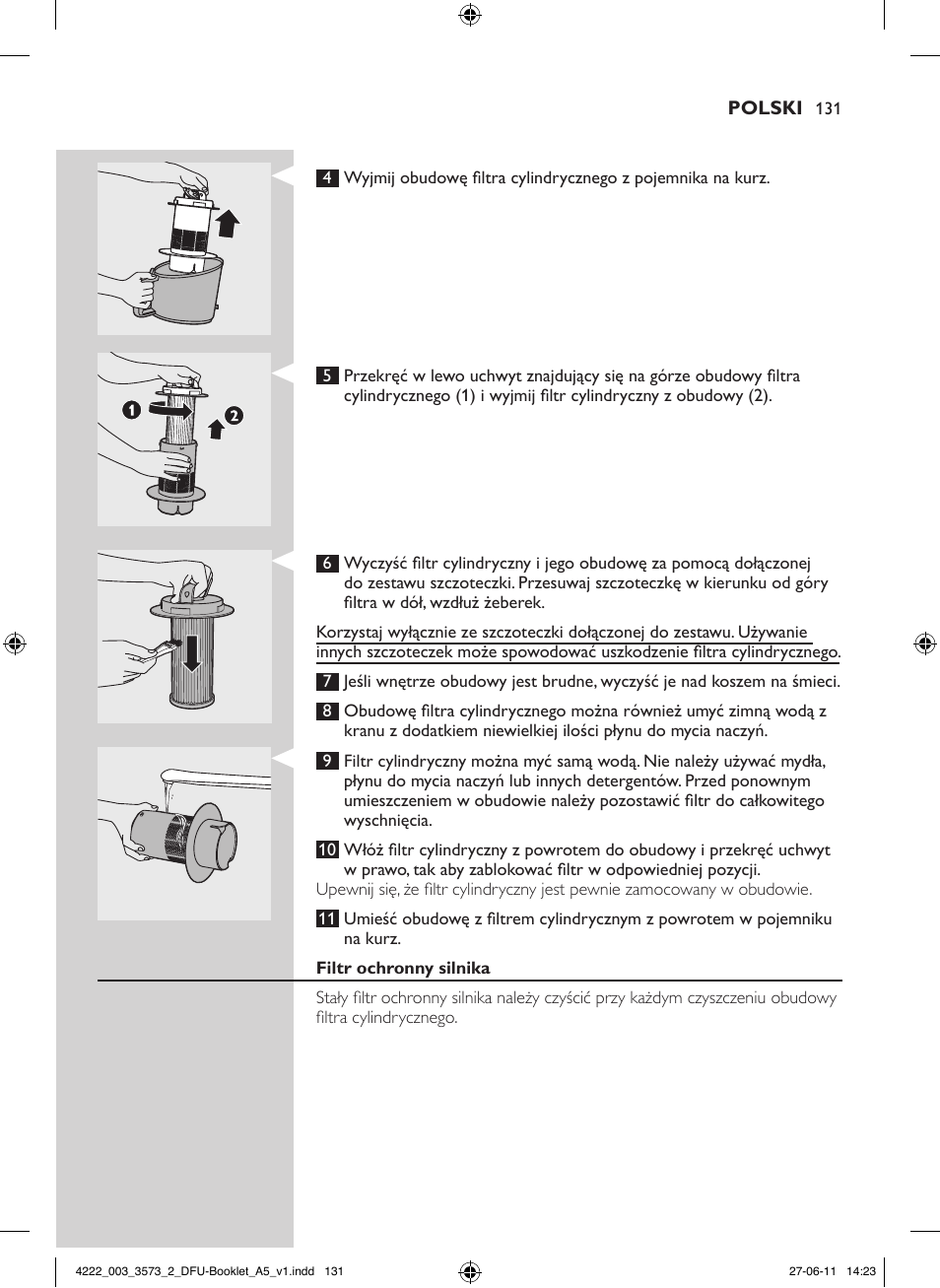 Philips FC9210 User Manual | Page 131 / 240