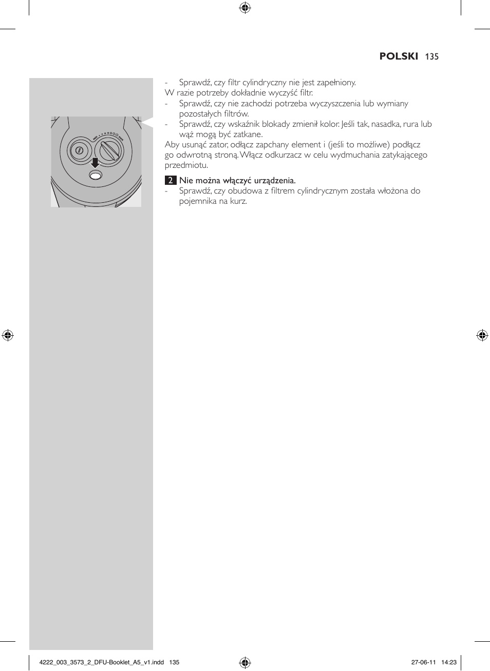 Philips FC9210 User Manual | Page 135 / 240