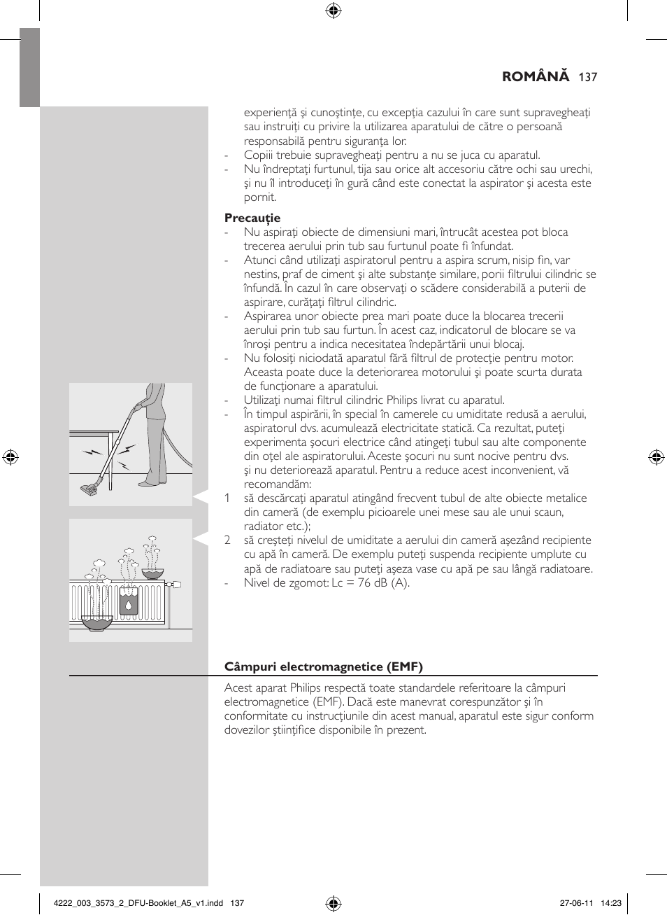 Philips FC9210 User Manual | Page 137 / 240