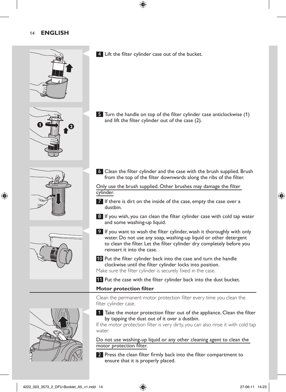 Philips FC9210 User Manual | Page 14 / 240