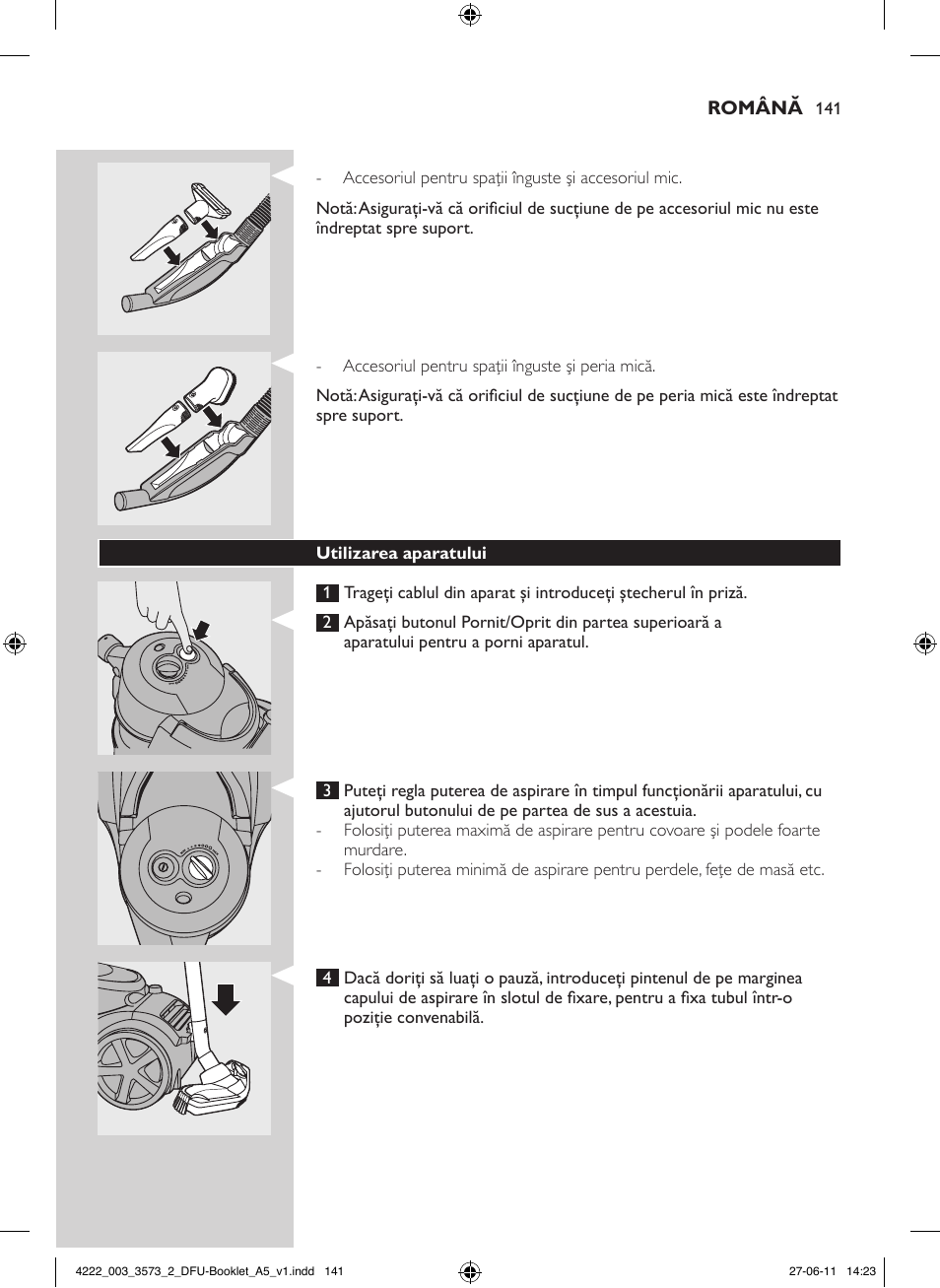 Philips FC9210 User Manual | Page 141 / 240