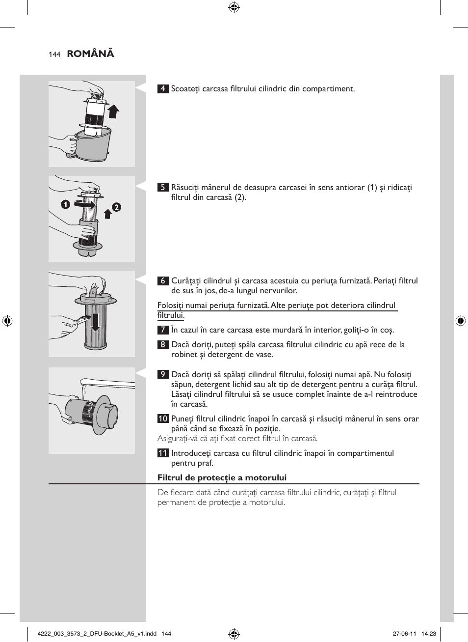 Philips FC9210 User Manual | Page 144 / 240