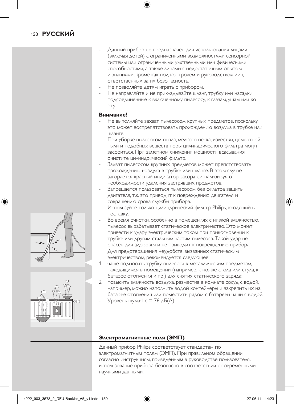 Philips FC9210 User Manual | Page 150 / 240