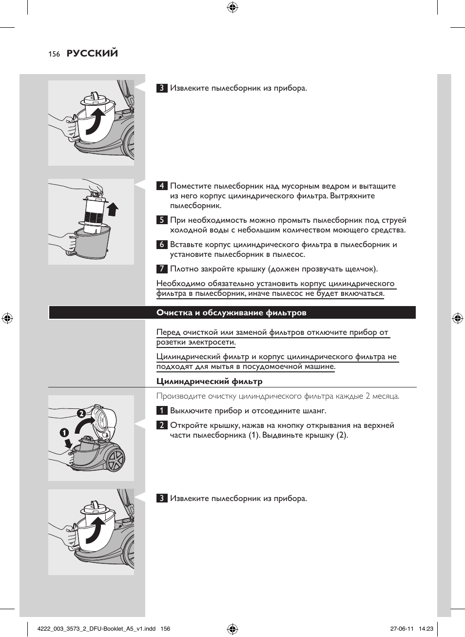 Philips FC9210 User Manual | Page 156 / 240