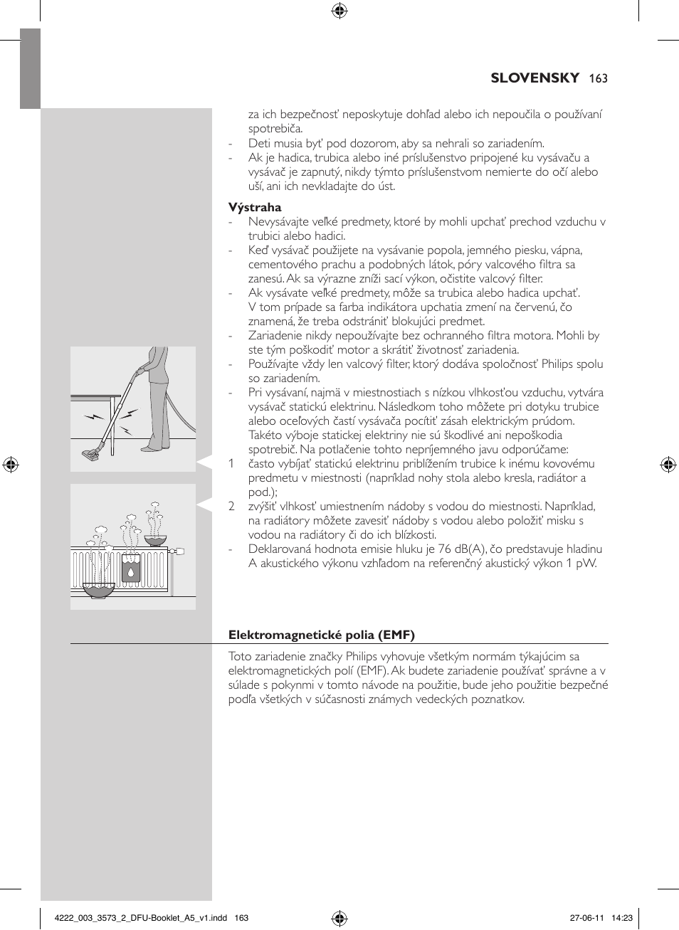 Philips FC9210 User Manual | Page 163 / 240