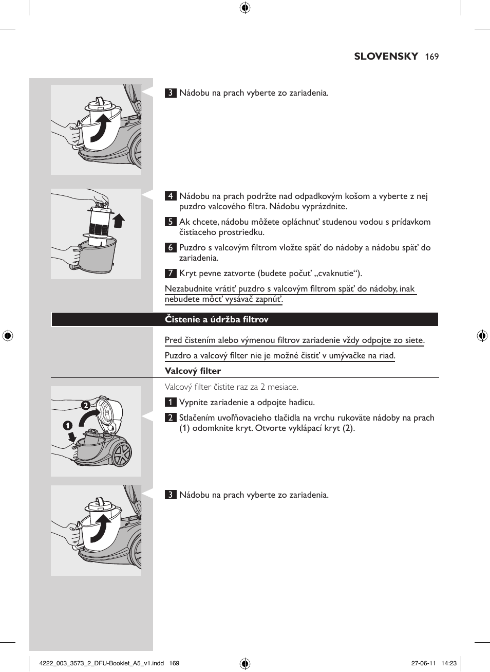 Philips FC9210 User Manual | Page 169 / 240