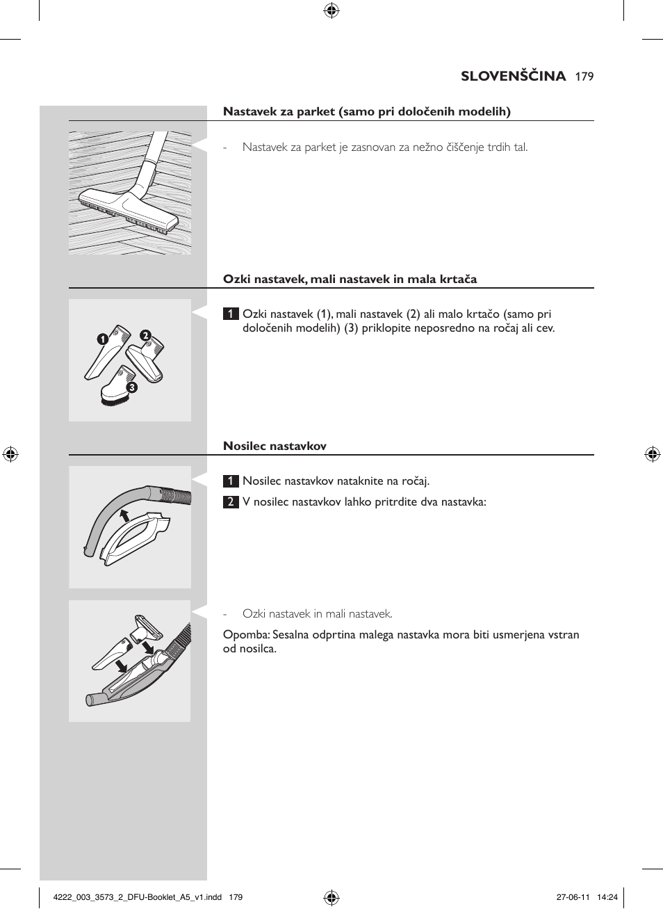 Philips FC9210 User Manual | Page 179 / 240