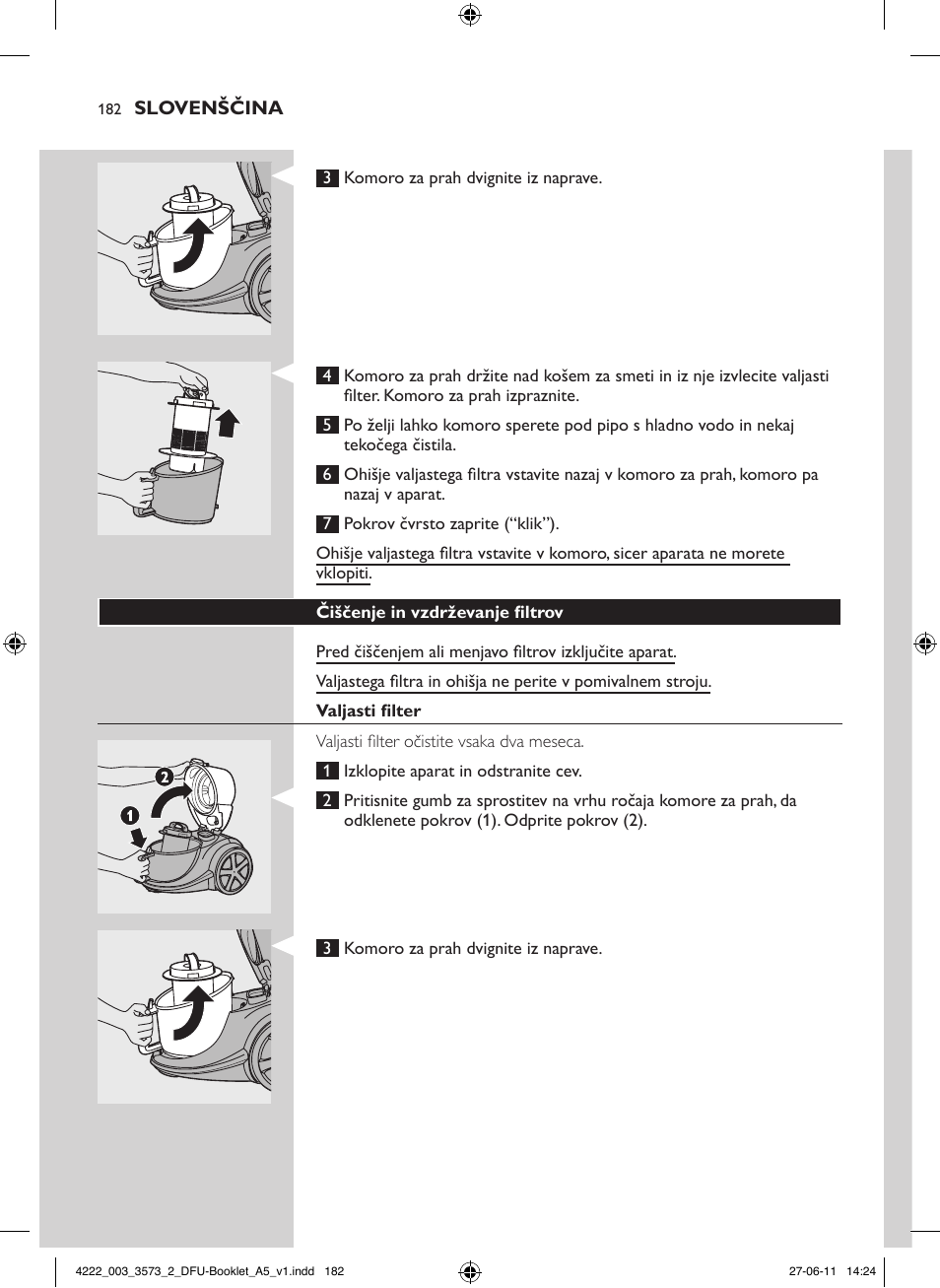 Philips FC9210 User Manual | Page 182 / 240