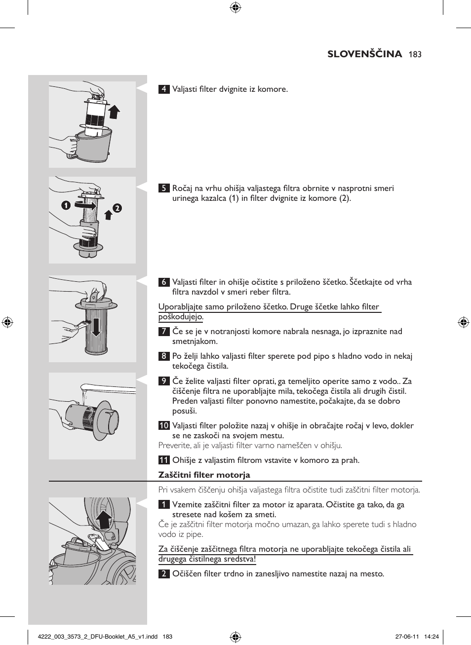 Philips FC9210 User Manual | Page 183 / 240