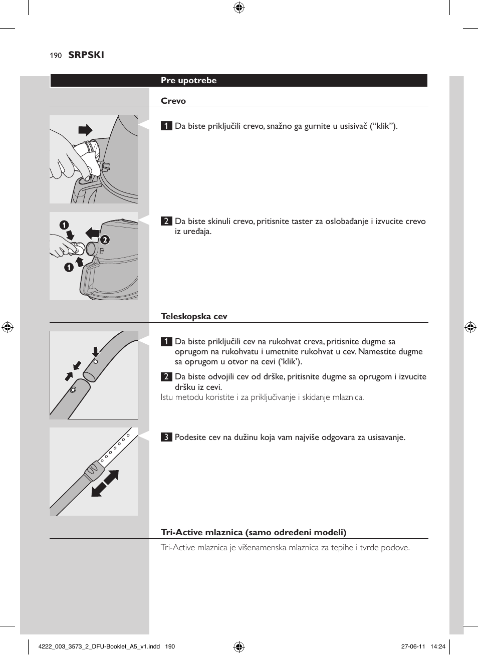 Philips FC9210 User Manual | Page 190 / 240