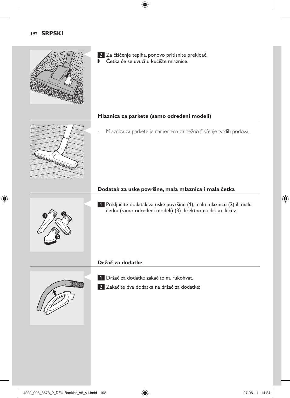 Philips FC9210 User Manual | Page 192 / 240