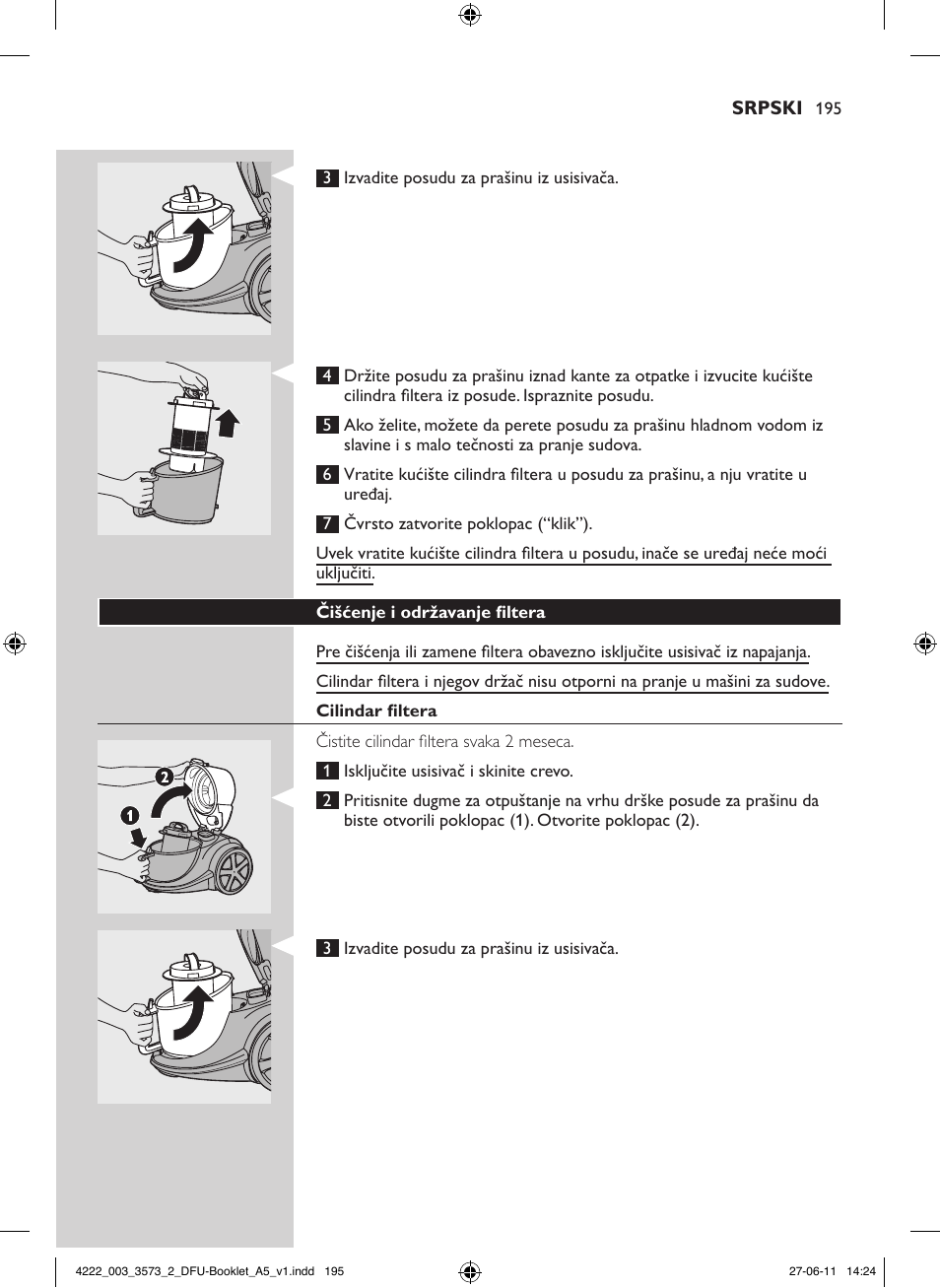 Philips FC9210 User Manual | Page 195 / 240