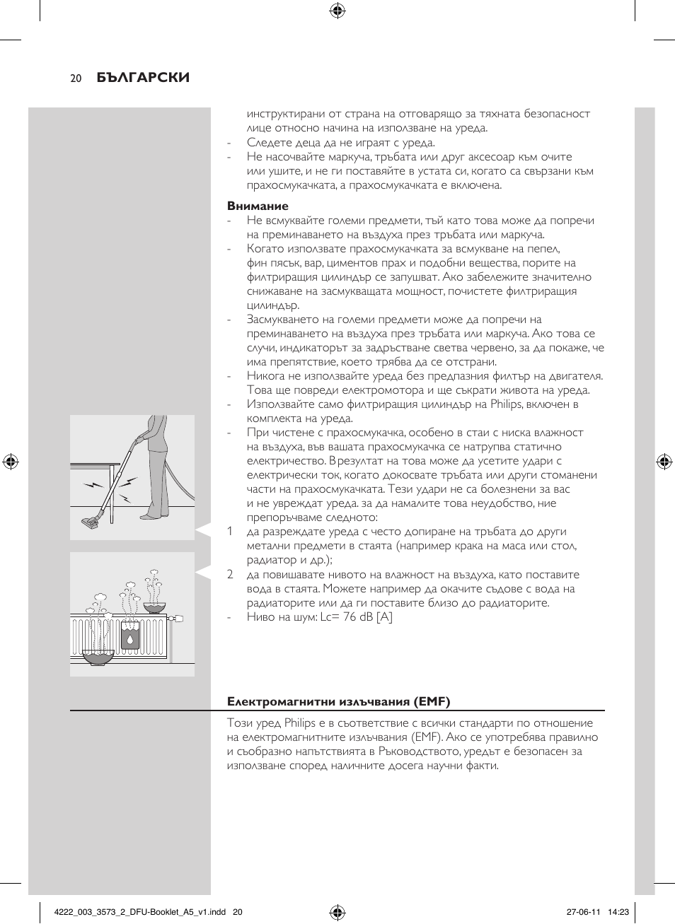 Philips FC9210 User Manual | Page 20 / 240