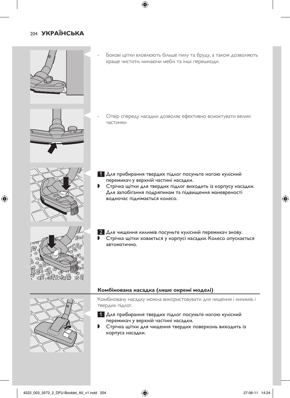 Philips FC9210 User Manual | Page 204 / 240