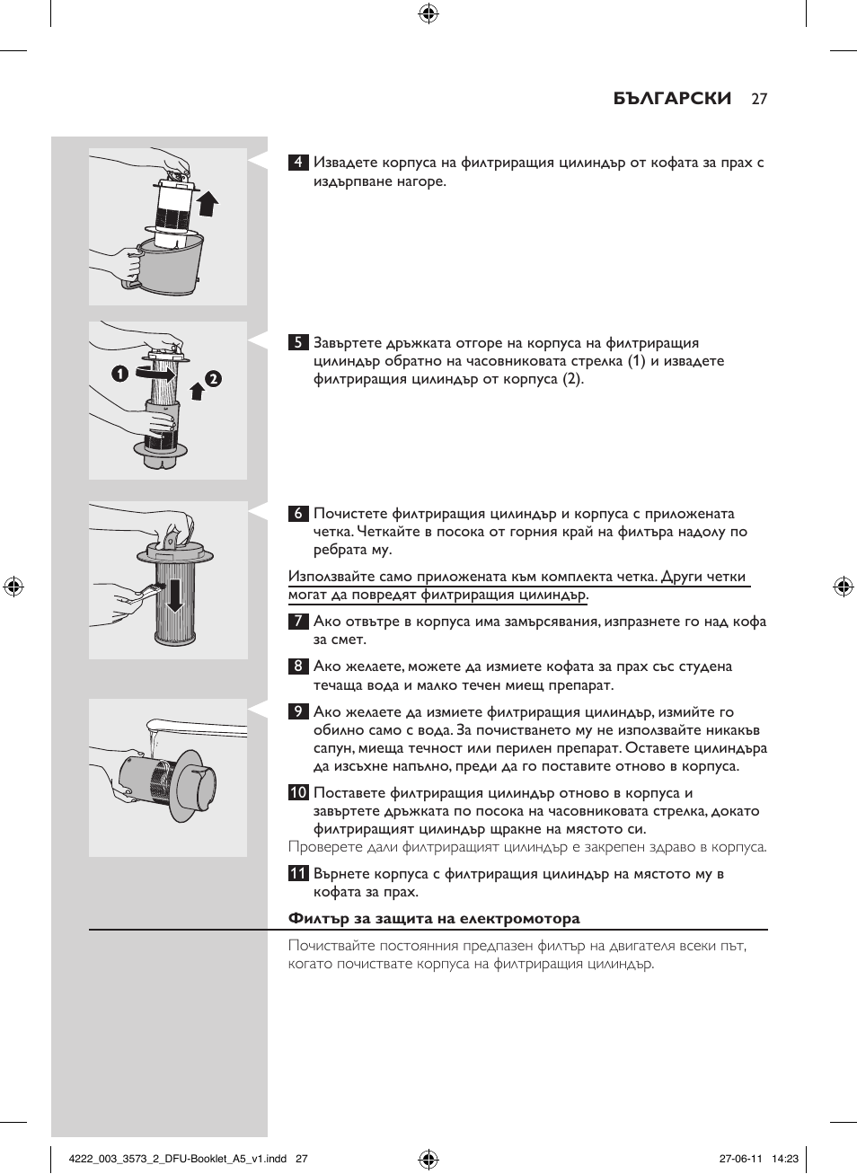 Philips FC9210 User Manual | Page 27 / 240