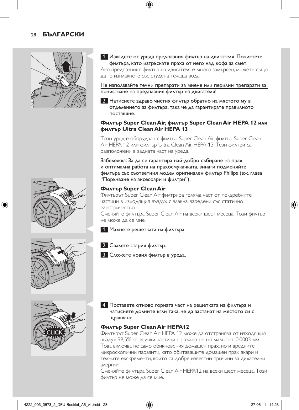 Philips FC9210 User Manual | Page 28 / 240