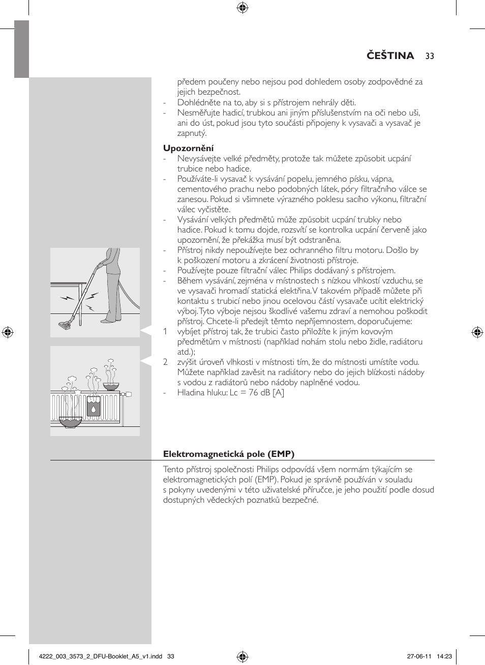 Philips FC9210 User Manual | Page 33 / 240