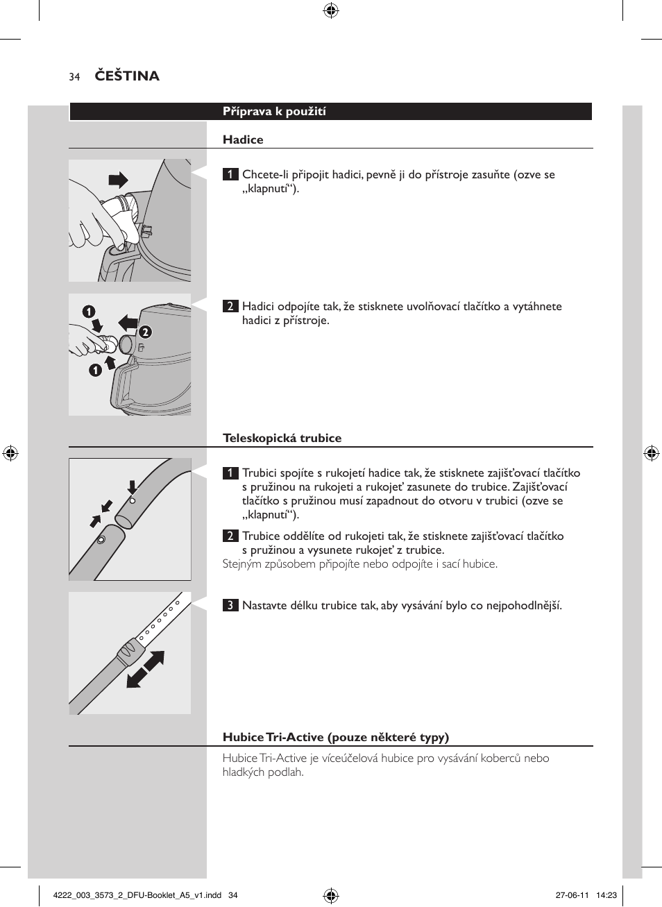 Philips FC9210 User Manual | Page 34 / 240