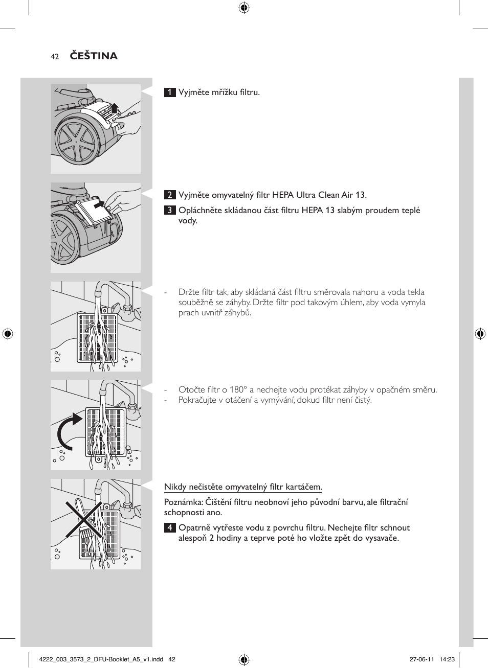 Philips FC9210 User Manual | Page 42 / 240