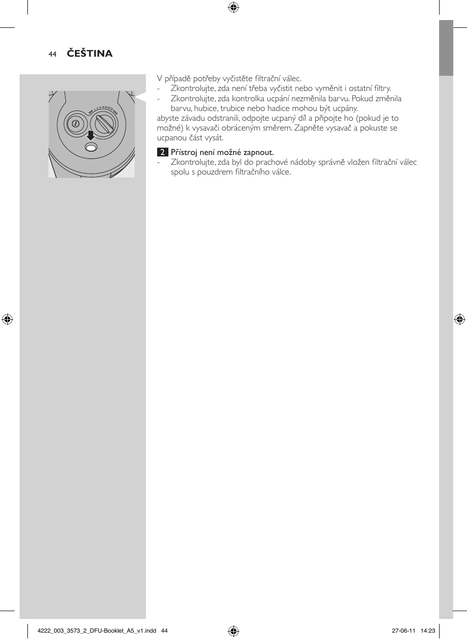 Philips FC9210 User Manual | Page 44 / 240