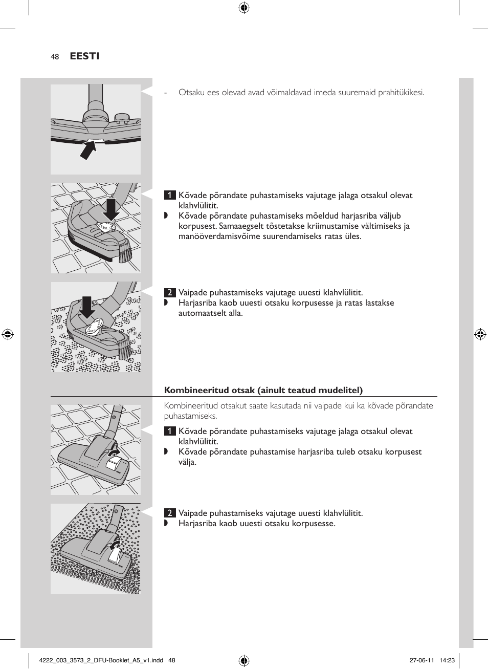 Philips FC9210 User Manual | Page 48 / 240