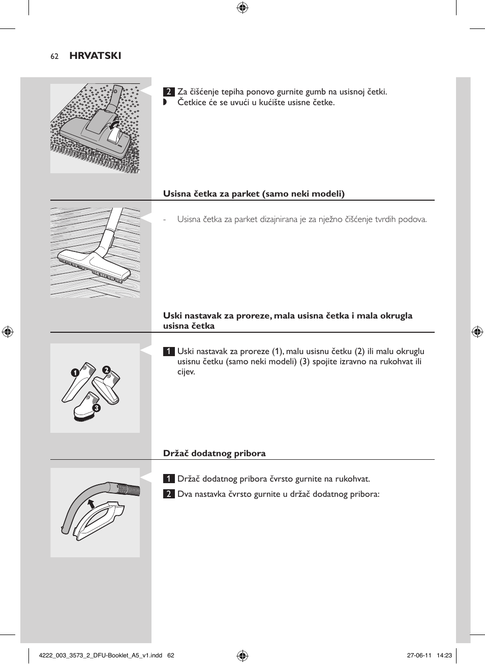 Philips FC9210 User Manual | Page 62 / 240