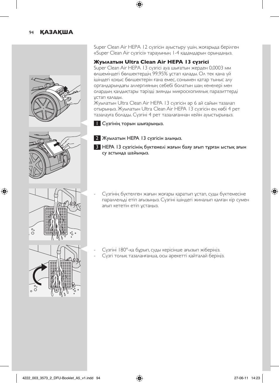 Philips FC9210 User Manual | Page 94 / 240