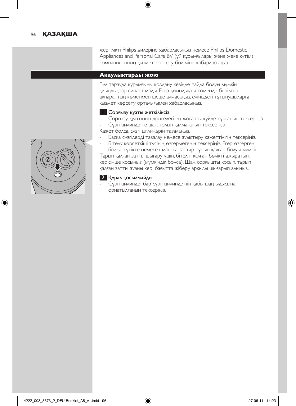 Philips FC9210 User Manual | Page 96 / 240