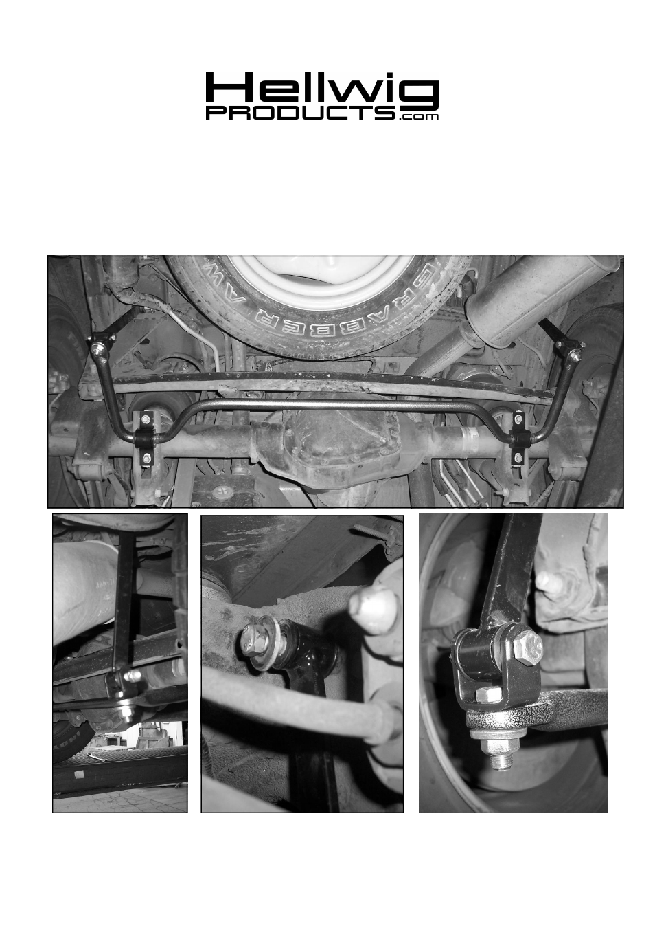 Hellwig Sway Bar 7624 User Manual | 2 pages