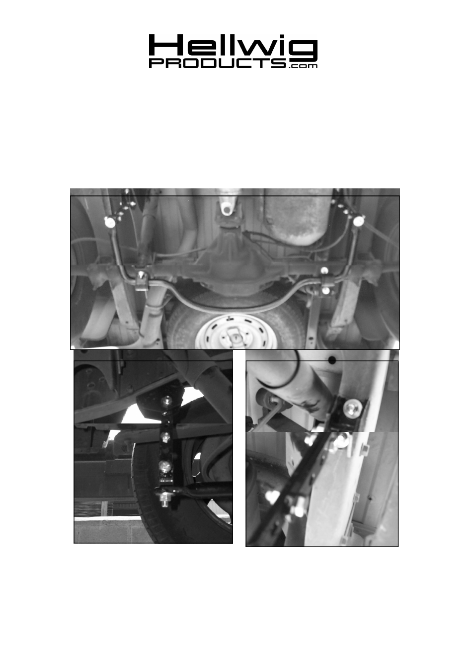 Hellwig Sway Bar 7822 User Manual | 3 pages