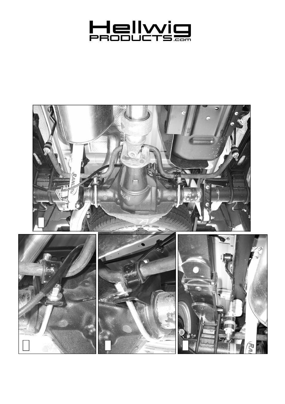 Hellwig Sway Bar 7636 User Manual | 2 pages