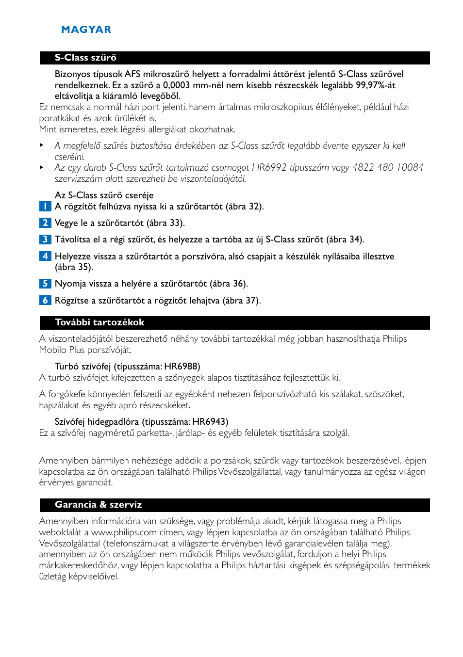 Philips HR8566 User Manual | Page 34 / 80