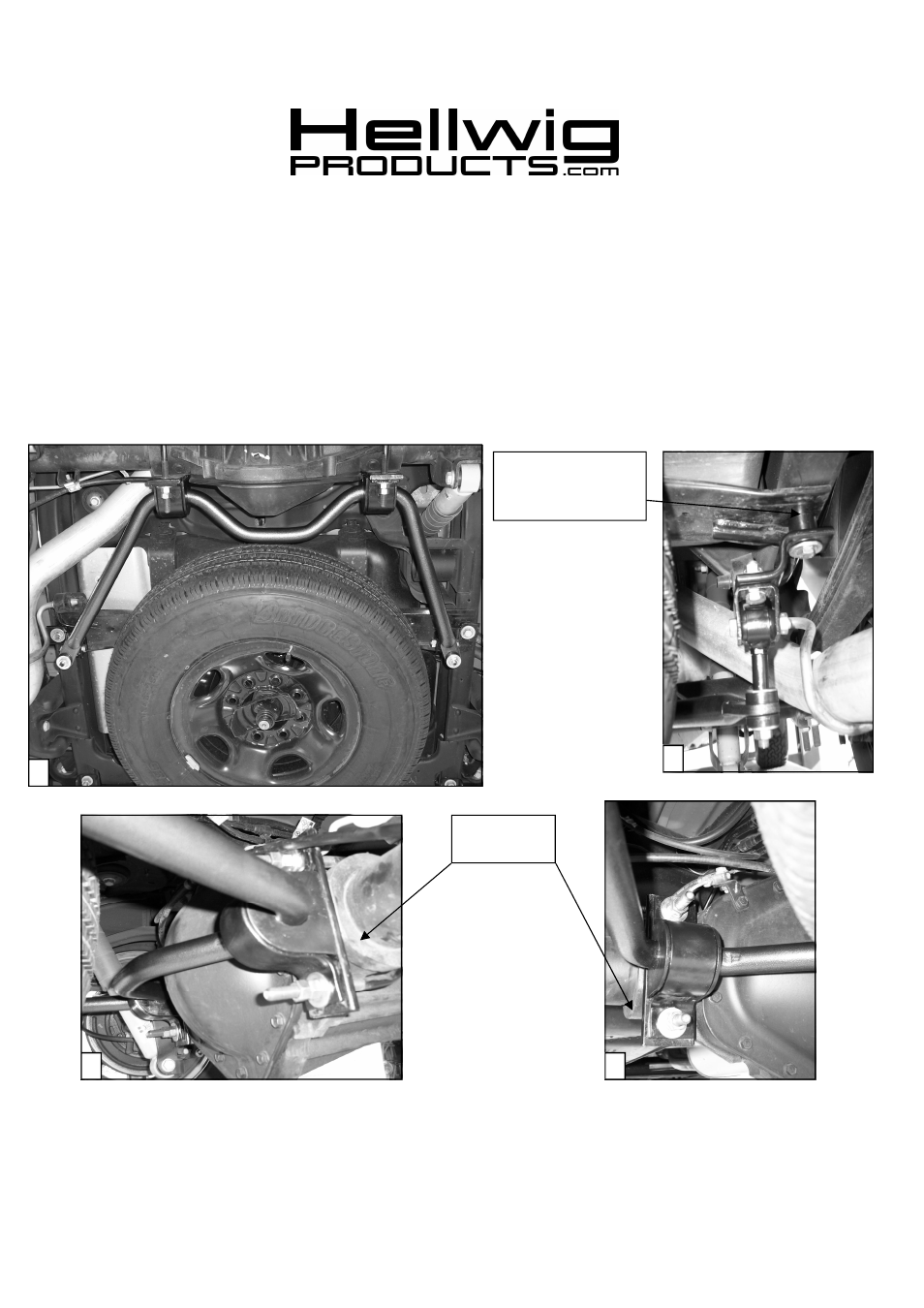 Hellwig Sway Bar 7649 User Manual | 3 pages