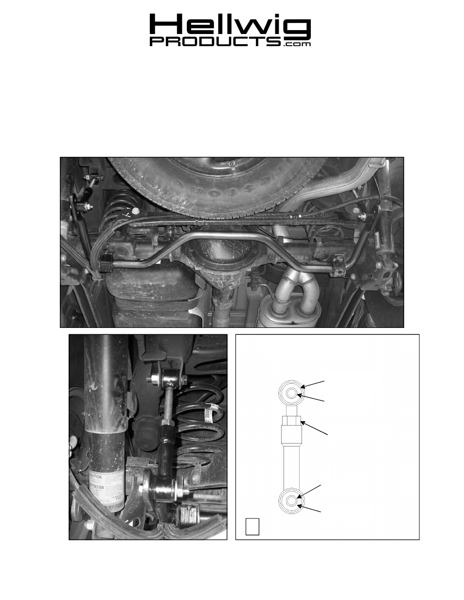 Hellwig Sway Bar 7650 User Manual | 2 pages