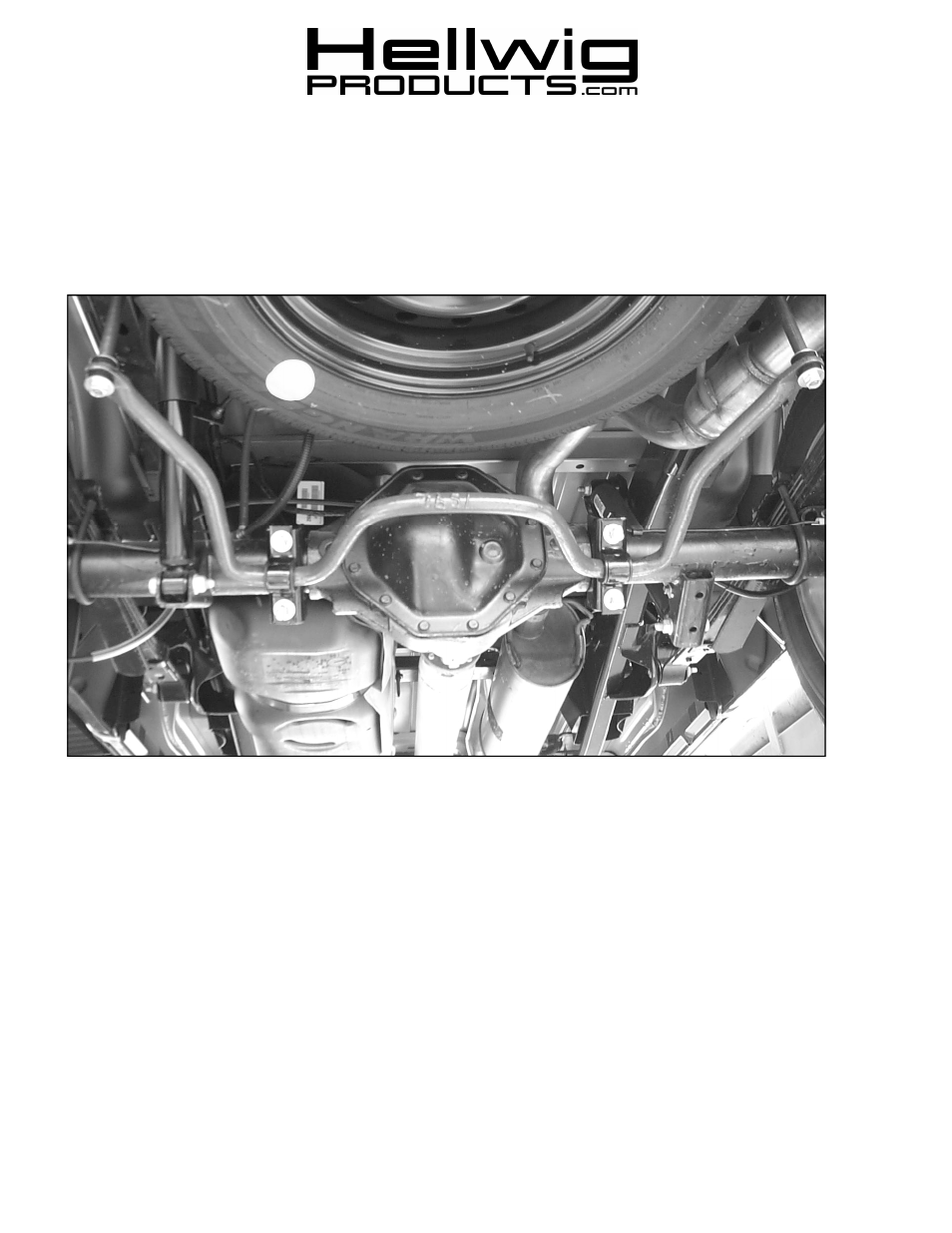 Hellwig Sway Bar 7851 User Manual | 3 pages
