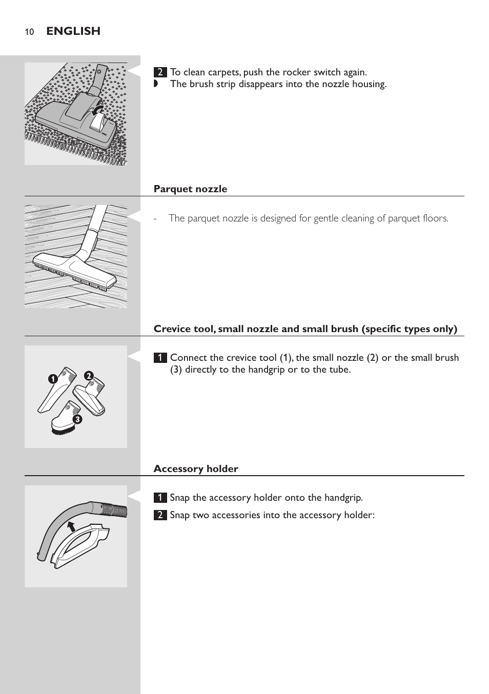 Philips FC9222 User Manual | Page 10 / 250