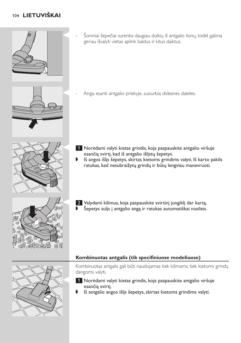 Philips FC9222 User Manual | Page 104 / 250