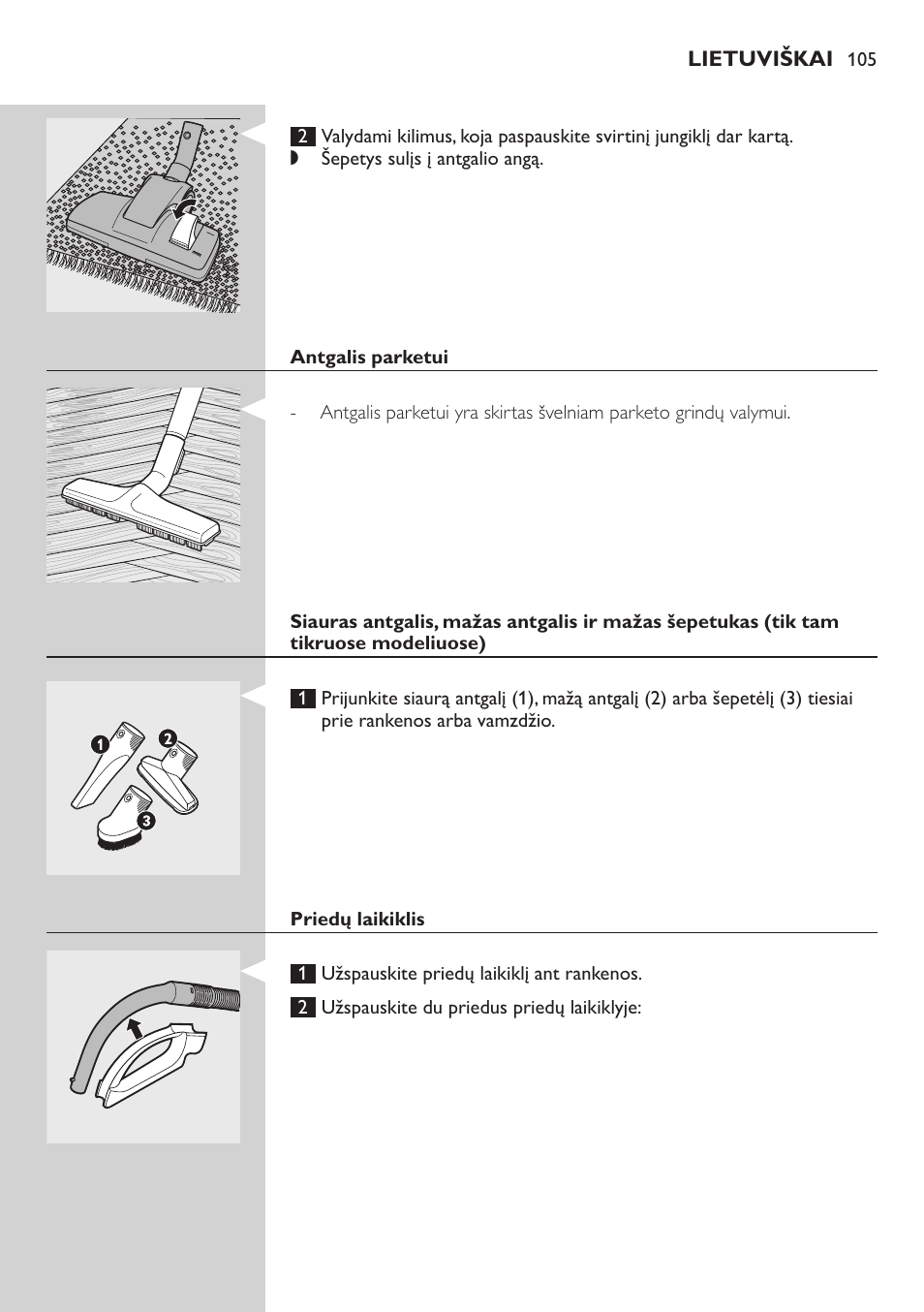 Philips FC9222 User Manual | Page 105 / 250