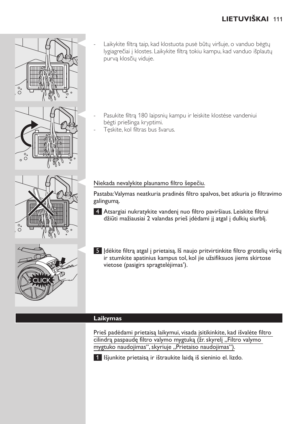 Philips FC9222 User Manual | Page 111 / 250