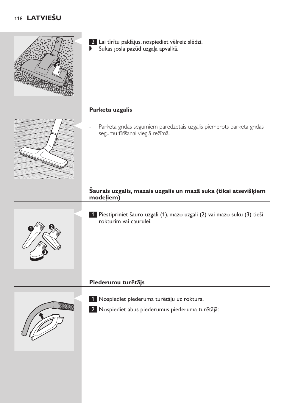 Philips FC9222 User Manual | Page 118 / 250