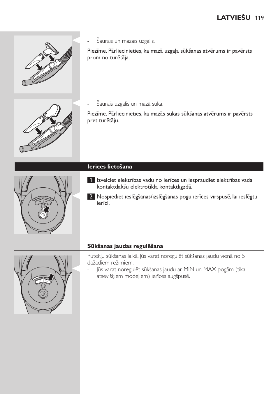 Philips FC9222 User Manual | Page 119 / 250